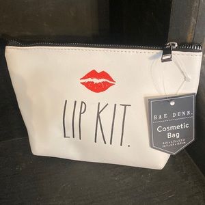 Rae Dunn LIP KIT Makeup Bag